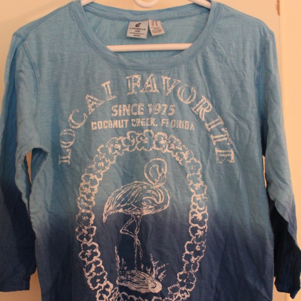 Bi-Color Blue Florida Top